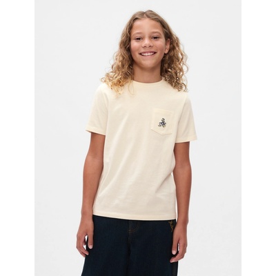 Gap × Disney detské tričko Béžová