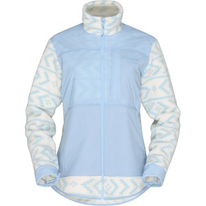 Norrøna Дамски поларен пуловер Norrøna Women's Tamok Warm3 Jacket Fleece jacket - Whisper White / Cashmere Blue - размер XS (105-7744-0211)