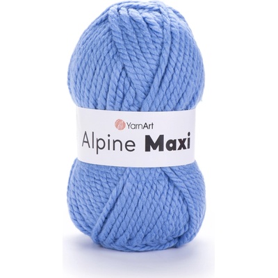 Yarn Art příze Alpine Maxi 668 nebesky modrá