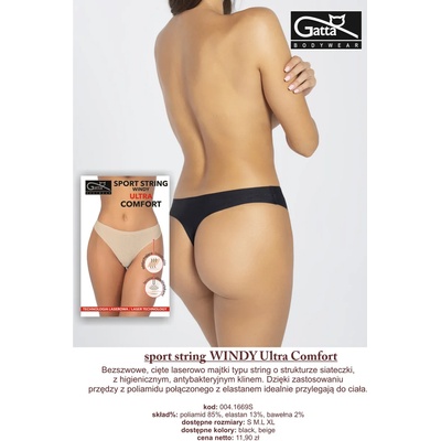 Gatta Bodywear Дамски прашки в бежов цвят windyeh-63207-beige - Бежов, размер s