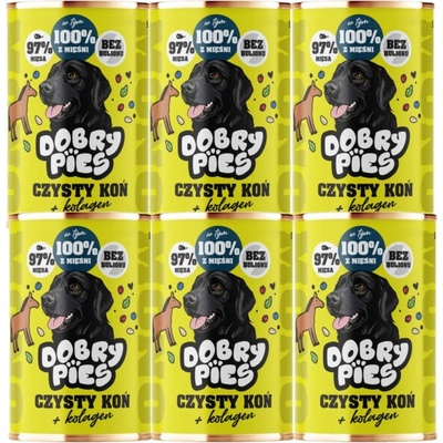 Dobry Pies Mono Koně s kolagenem 6 x 400 g