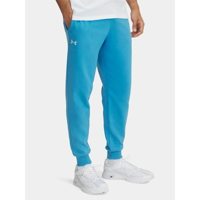 Under Armour UA Rival Fleece Joggers tyrkysové