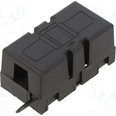 LITTELFUSE 0498900.TXN Zásuvka; 40mm; 200A; šroubkem; Výv: šrouby M5; černá; 32VDC