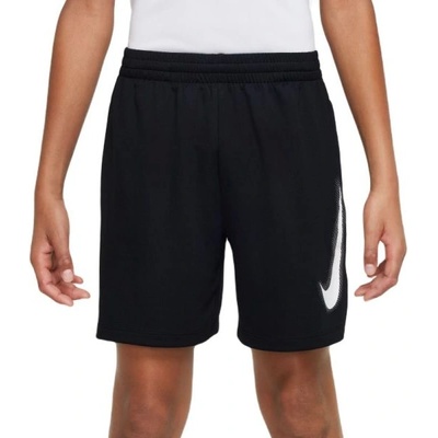 Nike Шорти за момчета Nike Dri-Fit Multi+ Graphic Training Shorts - Черен