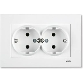 Image 1 of Panasonic КОНТАКТ КАРЕ ДВОЕН БЯЛ (90960056)