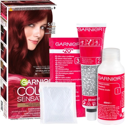 Garnier Color Sensation 5.62 granátová červená