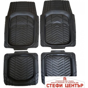 Paolo Гумени стелки универсални черни - 1702-4бр/к-т (51655) - steficenter