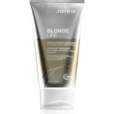 Joico Blonde Life Brightening Masque освежаваща маска за блонд коса и коса с кичури 150ml