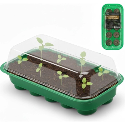 Strend Pro Miniparenisko Herrison MG-027, s 10 kokosovými peletami , 26x12.5x4 cm