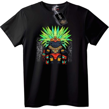 NOONEBRAND Тениска Майански жабешки крал - 2XL, Black
