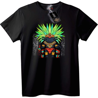 NOONEBRAND Тениска Майански жабешки крал - 2XL, Black