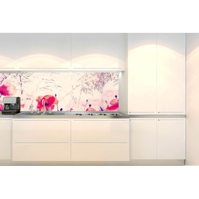 DIMEX ART Фототапет за кухня - винтидж маково поле 180 x 60 см