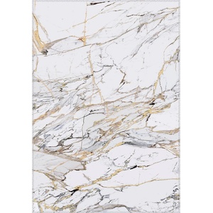 Vitaus Сив килим Бръшлян, 50 x 80 cm Varakli - Vitaus (KRN-2110-Varakli-50x80)