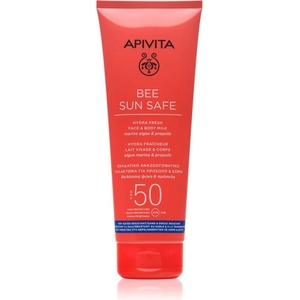 APIVITA Bee Sun Safe Hydra Fresh Milk SPF50 слънцезащитен лосион за лице и тяло SPF 50 200ml