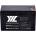 JYC Оловен акумулатор JYC 12V 9Ah F2 (4400000045)