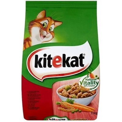 KITEKAT Suchy wołowina i warzywa 300 g