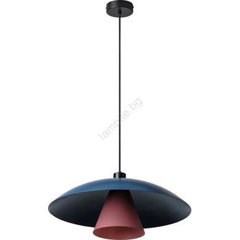 OSRAM - Пендел на кабел DECOR FLYING MUSHROOM 1xE27/25W/230V pr. 50 cm син (P227614)