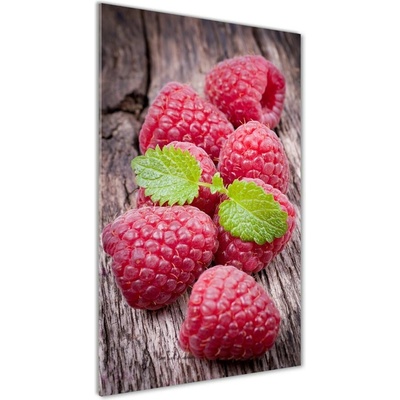 Vertikálny foto obraz sklo tvrdené Maliny 50x100 cm