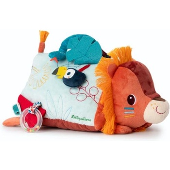 Lilliputiens - текстилна играчка с активности и огледалце - лъв Jack