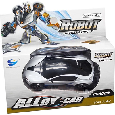 Kikky Детски метален трансформърс кола - робот Kikky - Код W4740