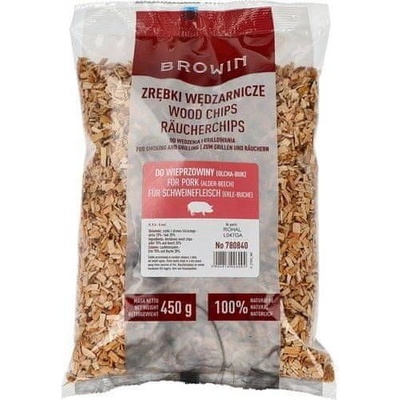 Biowin štiepka na údenie / grilovanie 70% jelša + 30% buk, 450 g