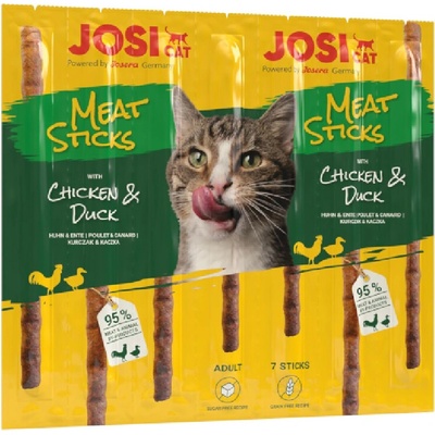 JosiCat Meat Sticks kuracie s kachnou 35 g