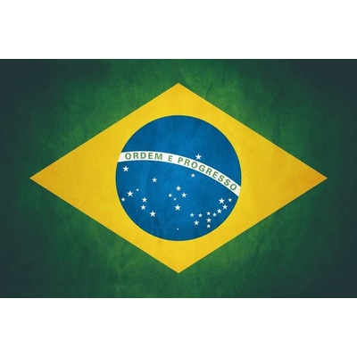 Ceduľa Brazília vlajka