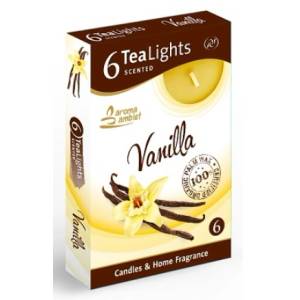 Santo Ароматна свещ Santo Tea Vanilla 6 бр
