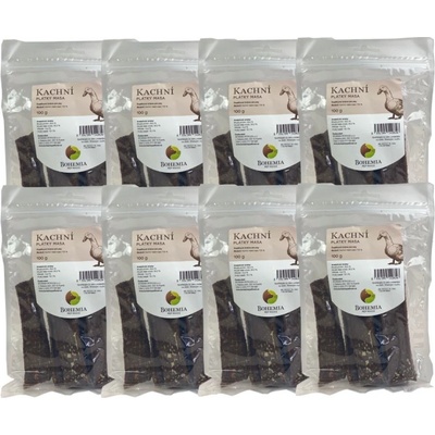 Bohemia Pet Food BOHEMIA 20x Kachní plátky 100 g