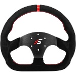Simagic D-Shaped Steering wheel without HUB, 325mm, Suede. S404 (P-325D (SUEDE)) - xtreme