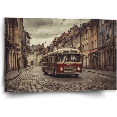 Sablio Obraz Historický autobus - 60x40 cm