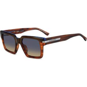 Dsquared2 Слънчеви очила DSquared2 Men's Round Sunglasses - Brown Horn Слънчеви очила