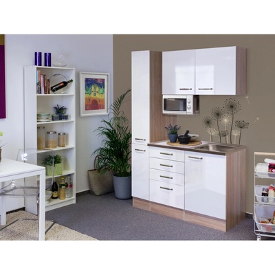 Flex Well Kuchyňa Valero 130 cm/typ 2 mikrovlnka