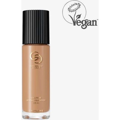 Oriflame Dlouhotrvající minerální make-up Giordani Gold SPF20 Natural beige 30 ml