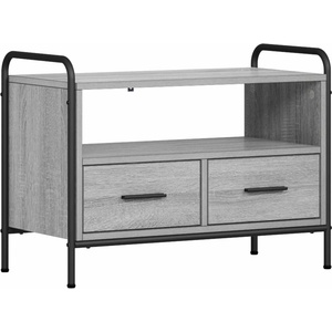 vidaXL ТВ шкаф 67, 5 x 33 x 50 см Сив Сонома Инженерна дървесина (8013689)