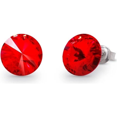 Rivoli růžové se Swarovski Elements Sweet Candy studs K1122SS47LSI Light Siam
