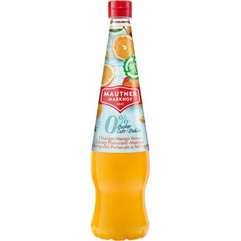Mautner Markhof Sirup 0% cukor pomaranč a mango 0,7 l