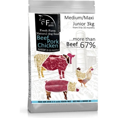 Fresh Farm Junior 9-16 Medium & Maxi Multiprotein 3 kg