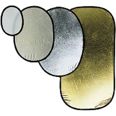 Avenger SILVER/WHITE 120CM OVAL REFLEC