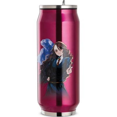 Egan Warner Bros Harry Potter termo plechovka 450 ml Hermione Granger růžová