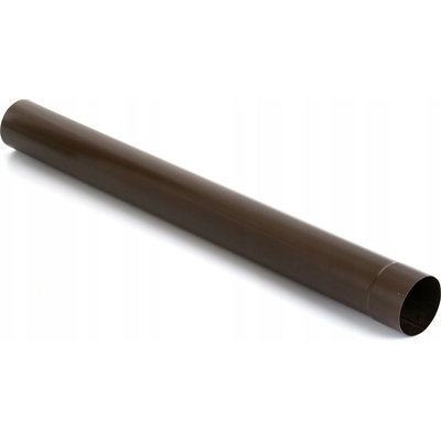 Evromat Odkvapový zvod 80 mm 1 m RAL 8017 hnedý