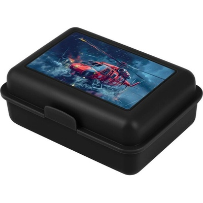 BAAGL A-34859 Záchranári desiatový box s polohovateľnou plastovou prepážkou