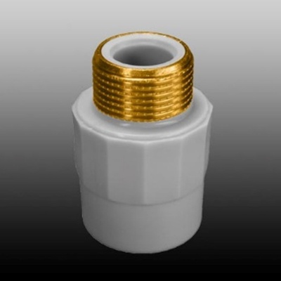 HP Trend PPR DG přechodka s vnějším kovovým závitem 20x3/4" 77714