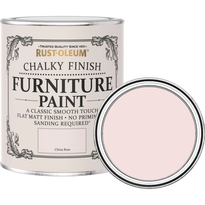 Rust-Oleum vintage Barevný email křídový, čínská růže, matný, 750 ml