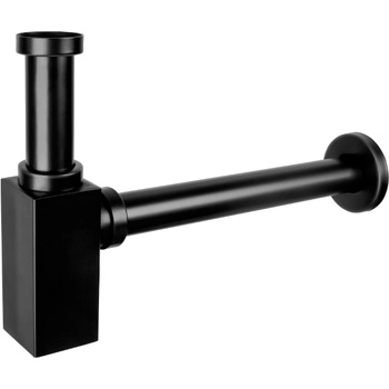 Mexen полусифон умивалник квадратен, черен античен - 79960-79 (79960-79)