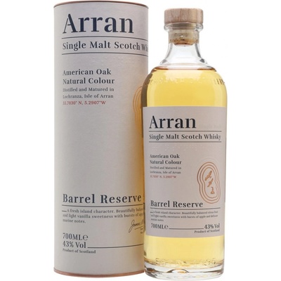Arran Barrel Reserve 43% 0,7 l (darkové balení)