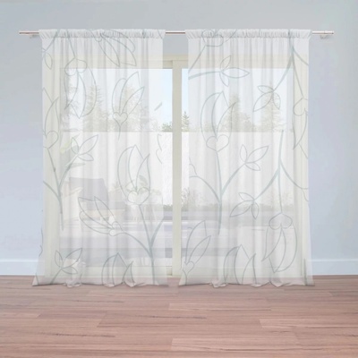 Záclony Poupátka: 2 ks - 150x250 cm - Sablio