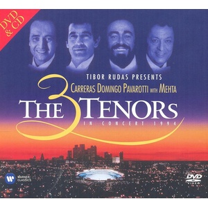 Warner Carreras: Three Tenors: In Concert 1994 With Zubin Mehta - CD+DVD (035849)