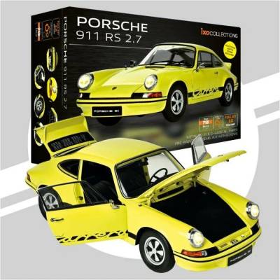 Porsche 911 Carrera RS 2,7 žlutáSTAVEBNICEIXO 1:8