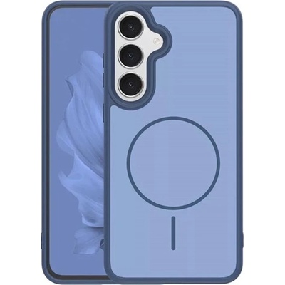 Gigapack Samsung S26 Plus GIGAPACK Силиконов протектор за телефон, пластмасов заден капак, MagSafe, BLUE GP-181573 (GP-181573)